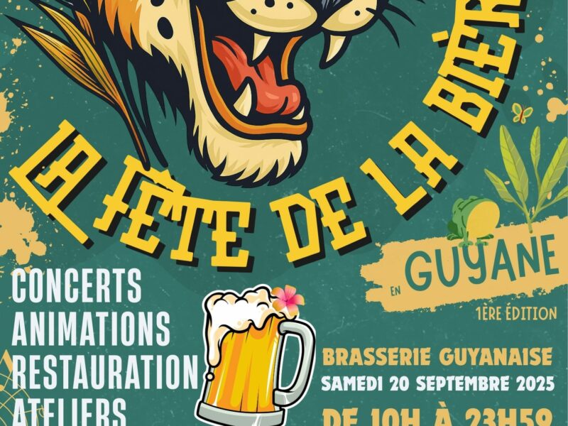 Fête de la bière en Guyane – Samedi 20 septembre 2025
