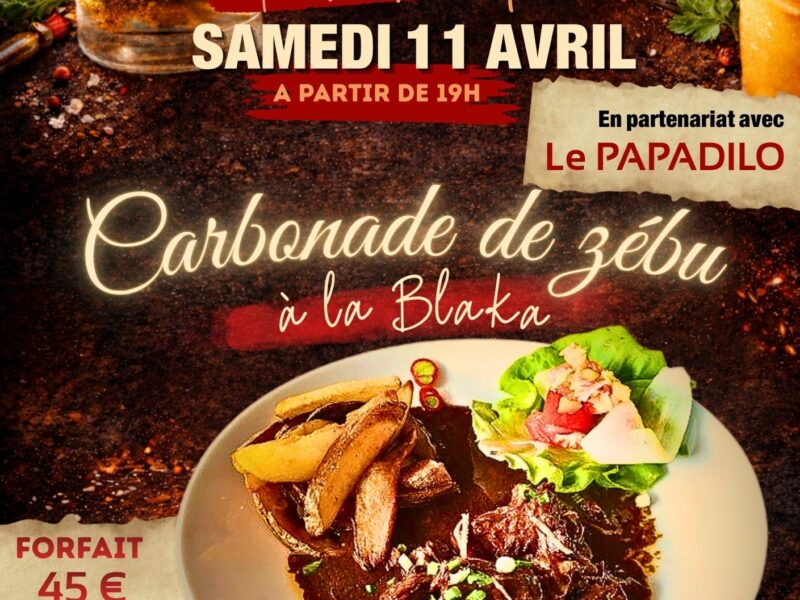 Soirée gastronomique au Débrief&rsquo; (complet)